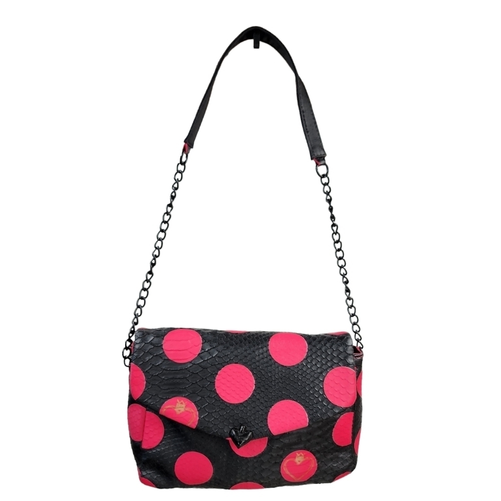 Princess Vera Wang Women's Born to Rule Polka Dot Shoulder Bag Purse